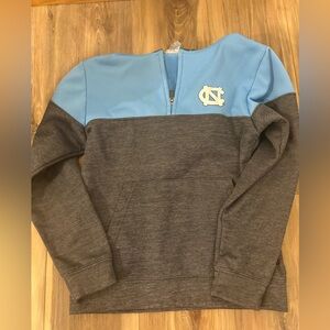 North Carolina Blue and Gray Quarter-Zip Sweatshirt boys